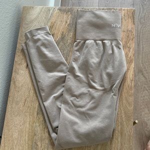 Beige NVGTN leggings worn once
